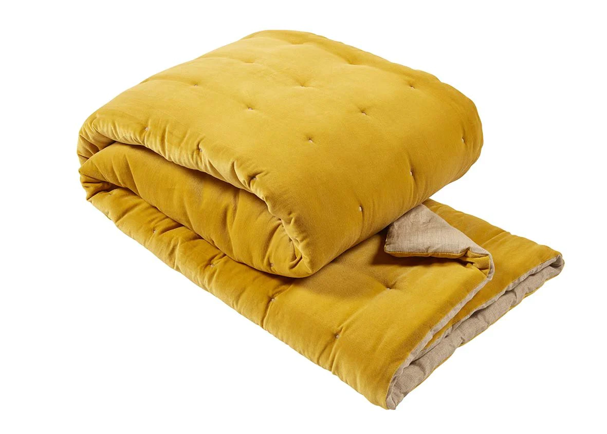 CHRISTY JAIPUR THROW - TURMERIC