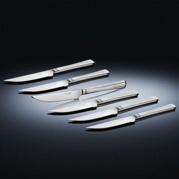 NEWBRIDGE SILVERWARE NOVA 6 PIECE STEAK KNIVES