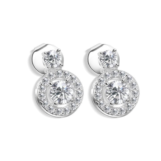 NEWBRIDGE PETITE CUBIC ZIRCONIA EARRINGS