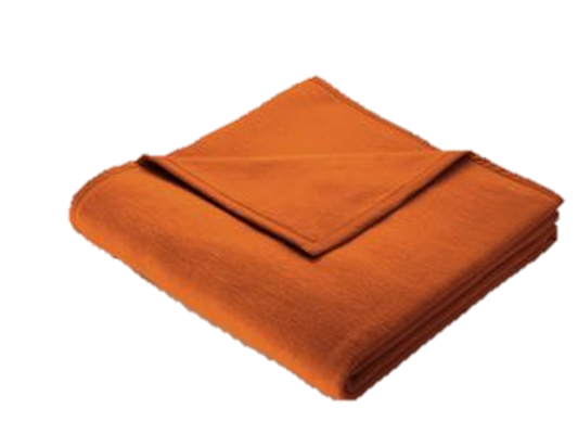 BIEDERLACK COTTON RICH PLAIN RUST 140*180