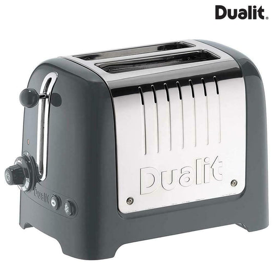 DUALIT GREY 2 SLICE TOASTER