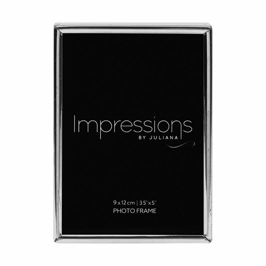 IMPRESSIONS SILVERPLATED PHOTO FRAME FLAT EDGE-4*6"