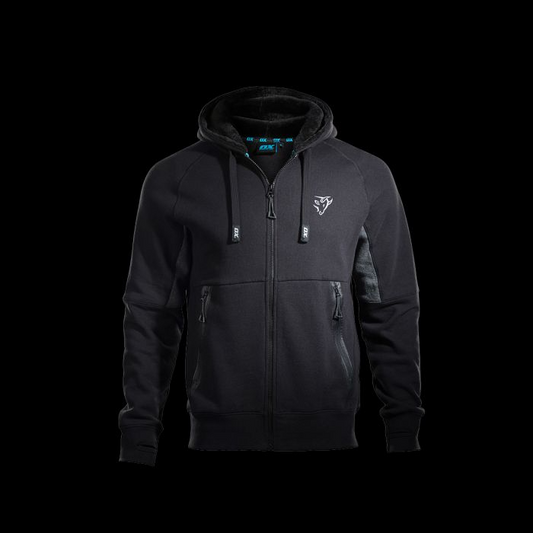 OX TOOLS ZIP THROUGH HOODIE BLACK/GREY - S