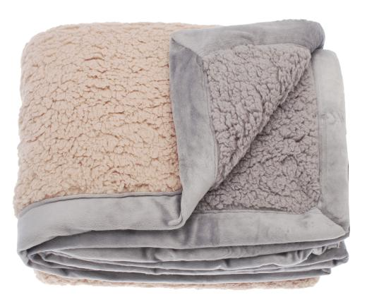 WALTON COSY SHERPS THROW BLUSH 130*170CM