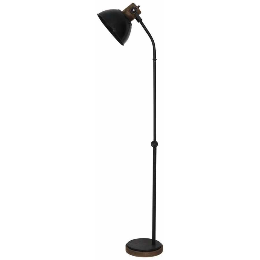 LIGHT & LIVING FLOOR LAMP 40*28*125CM JODY BLACK-ZINC+WEATHER BARN