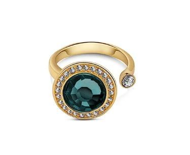 NEWBRIDGE RING WITH MONTANA COLOURED STONES