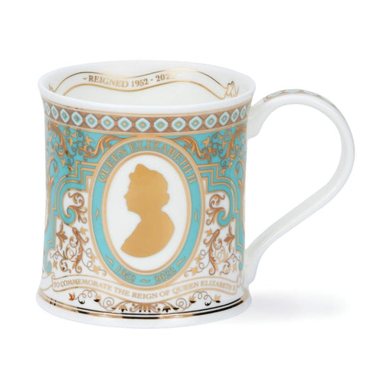 DUNOON WESSEX THE LIFE AND REIGN OF QUEEN ELIZABETH II MUG